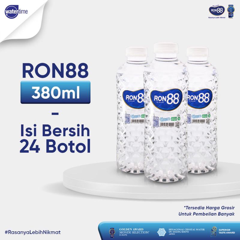 

Ron88 - Botol Elite Natural 380Ml 1 Dus isi 24 Pcs