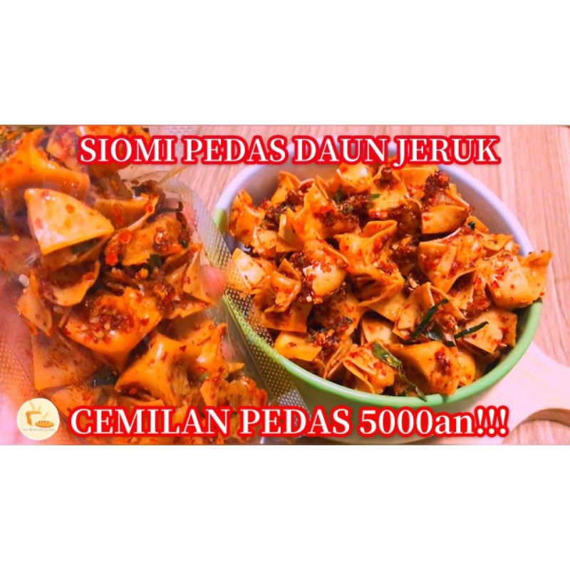 

SIOMI SIOMAY KERING MINI PEDAS TERLARISS DENGAN DAUN JERUK