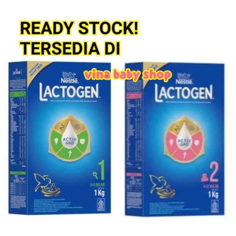 LACTOGEN 1 1KG / LACTOGEN 2 1KG