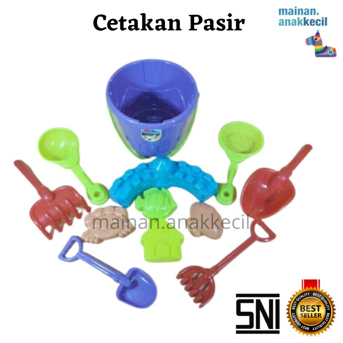 Mainan anak Cetakan Pasir / Ember Cetakan Pasir Aksesoris