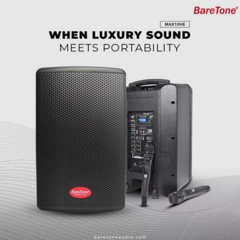 Speaker aktif 10 inch Baretone max10he original
