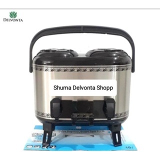 DELVONTA WATER JUG DISPENSER DOUBLE TANK