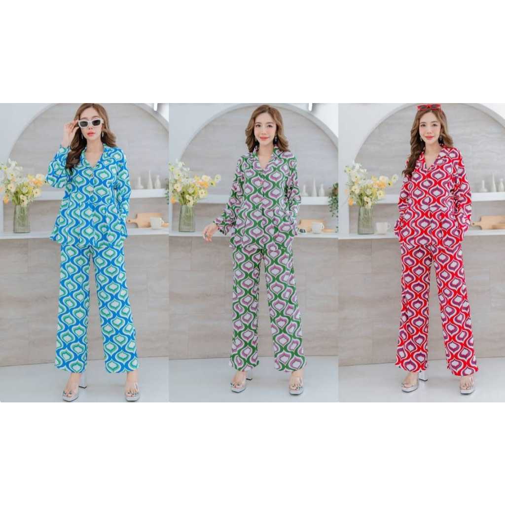 Baju One Set Bangkok Hijab Atasan Wanita Murah Import