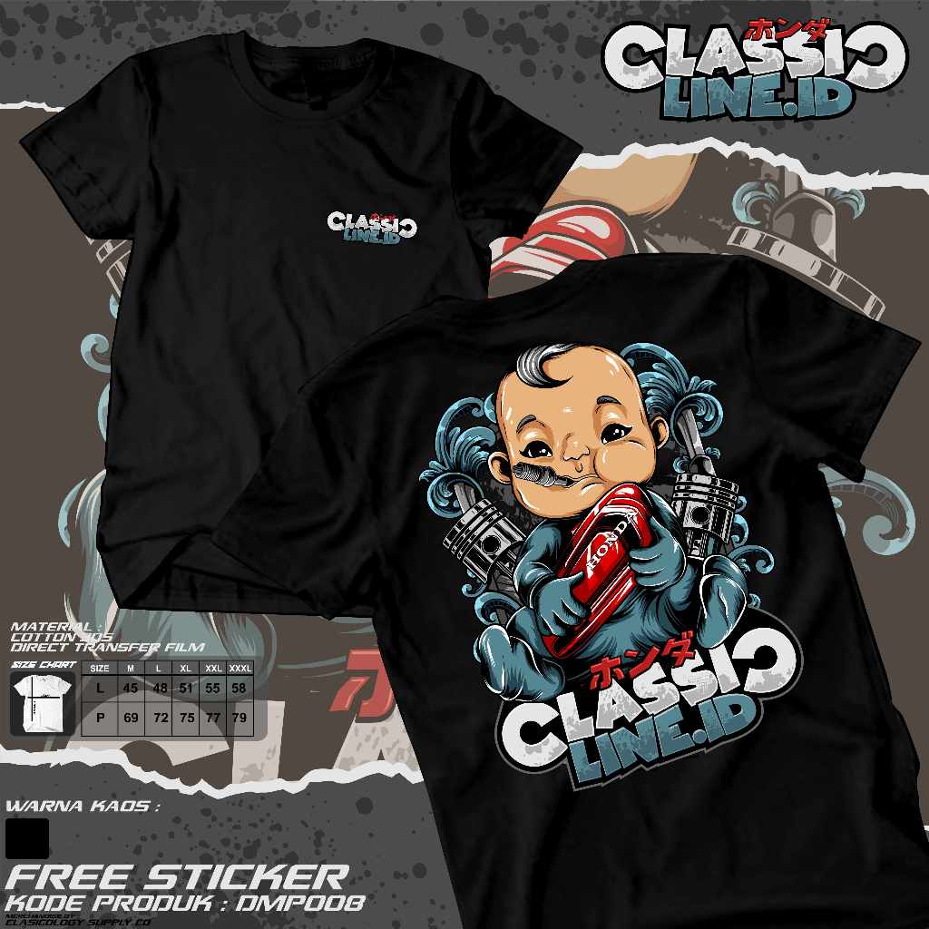 Kaos Icikiwir Gank Baju Herex Original DMP08