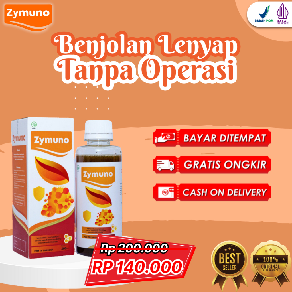 

ZYMUNO Madu Herbal Terapi Benjolan Imunoterapi Penyembuhan Mencegah Kanker Tumor dan Benjolan