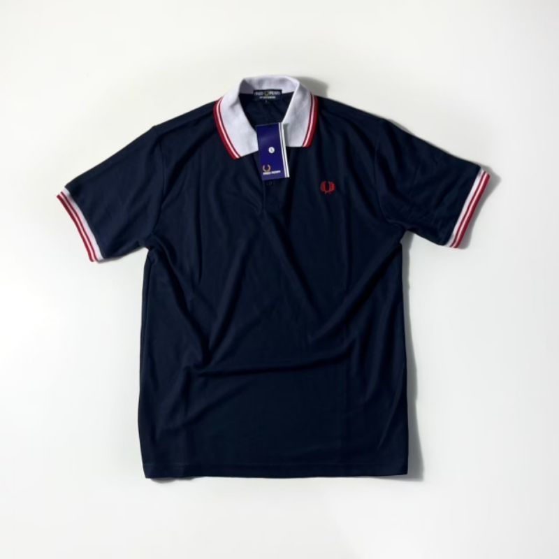 POLO SHIRT CASUAL FRED PERRY TWIN/ KAOS POLO CASUAL PRIA / KAOS KANCING