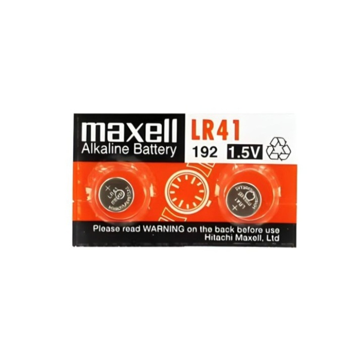 Baterai Maxell LR41 / AG3 / SR41 / LR 41 / SR 41 Battery Batre
