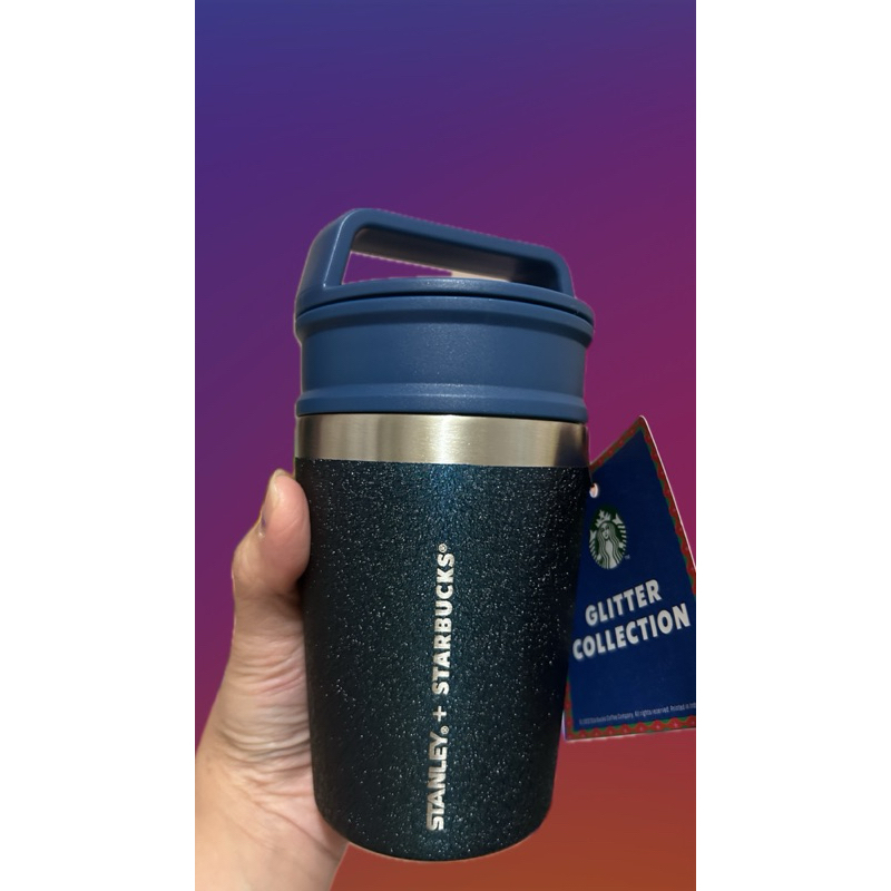 tumblr starbucks stanley glitter edition