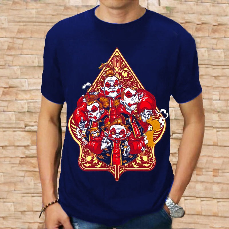 Kaos Distro Cowok Dewasa Wayang Semar Baju Keren Terbaru Original Murah Tebal Bandung Jumbo