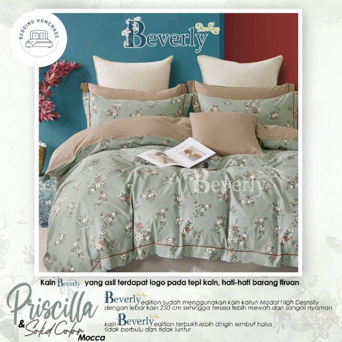 Sprei Beverly Einhomestuff Motif Priscillia