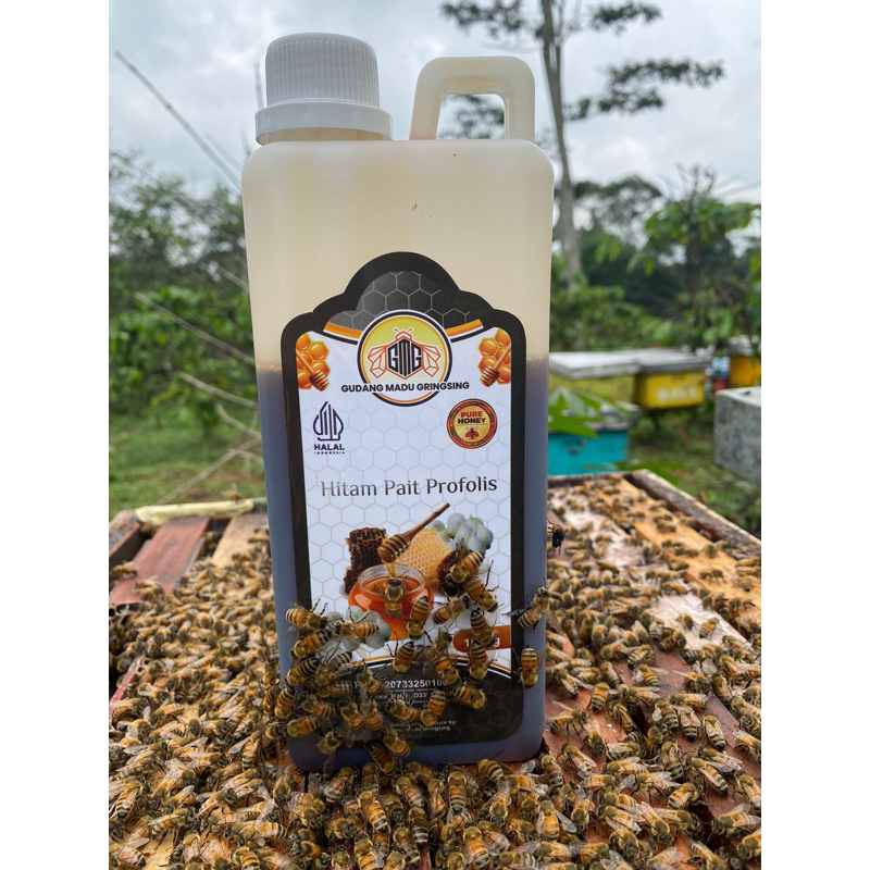 

Madu hitam pait herbal 1kg raw honey
