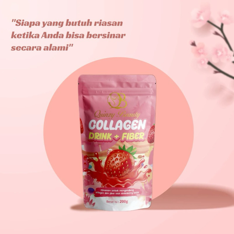 

Quinzy Beauty Collagen Drink + Fiber