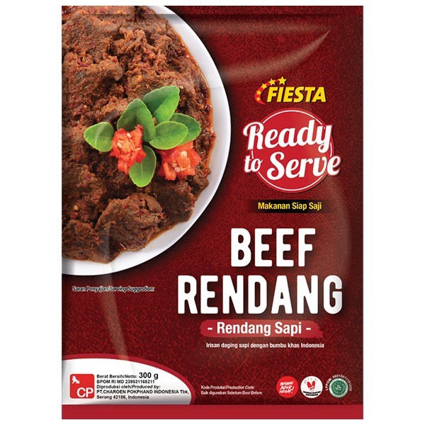 

Fiesta Ready To Serve Beef Rendang 300 Gram