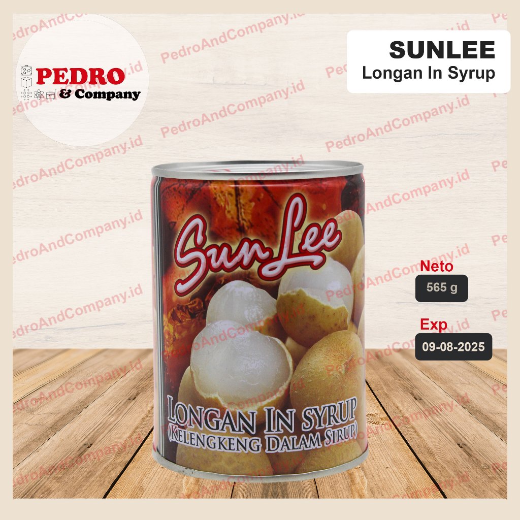 

SunLee buah LONGAN dalam sirup 565 gram klengkeng in syrup