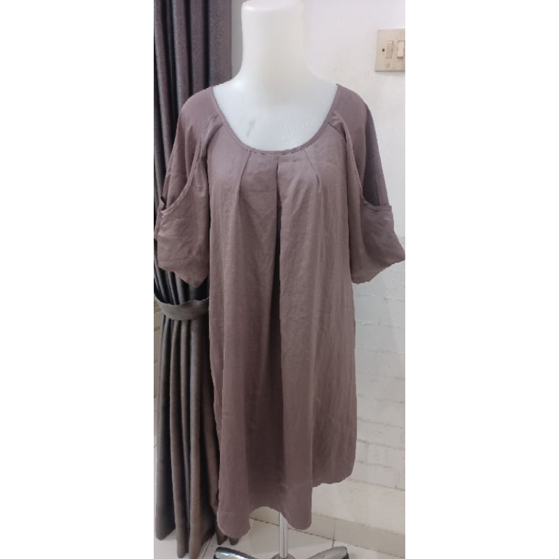 pl Dress Mewah bahan premium Furing Satin Branded cantik