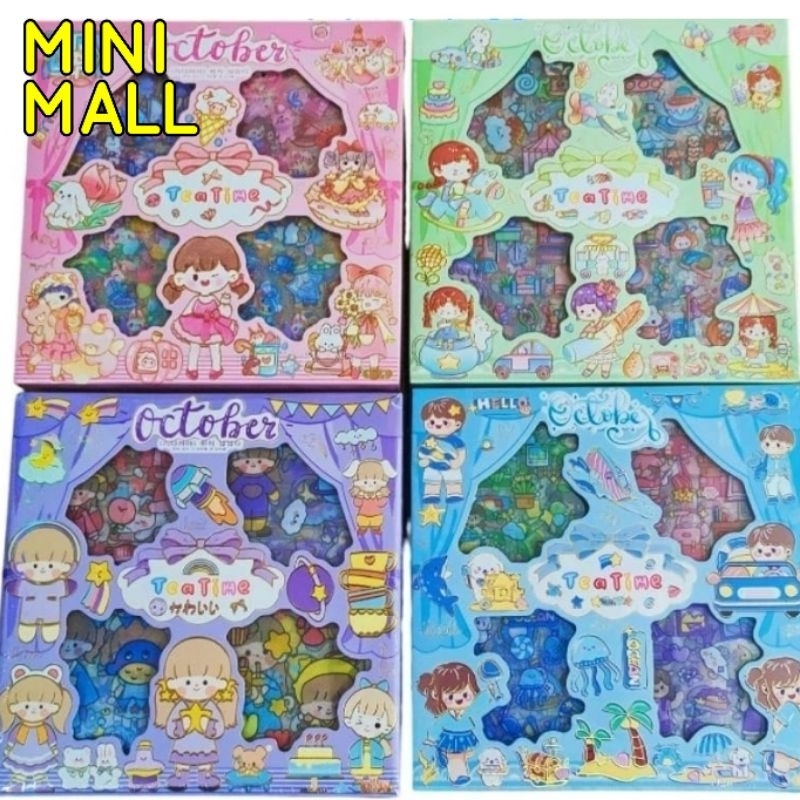 

Stiker 2D Motif Teatime B9 Kartun Korea Lucu Anti Air Waterproof Stiker 100 lembar Stiker TeaTime Teatime Stiker 2D isi 100 Stiker Lucu Asthetic B9