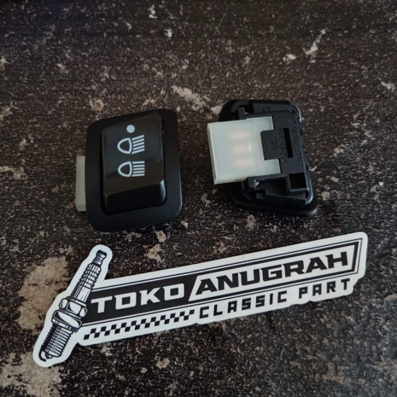 Saklar Lampu Tombol DIM Saklar DIM 3 Titik