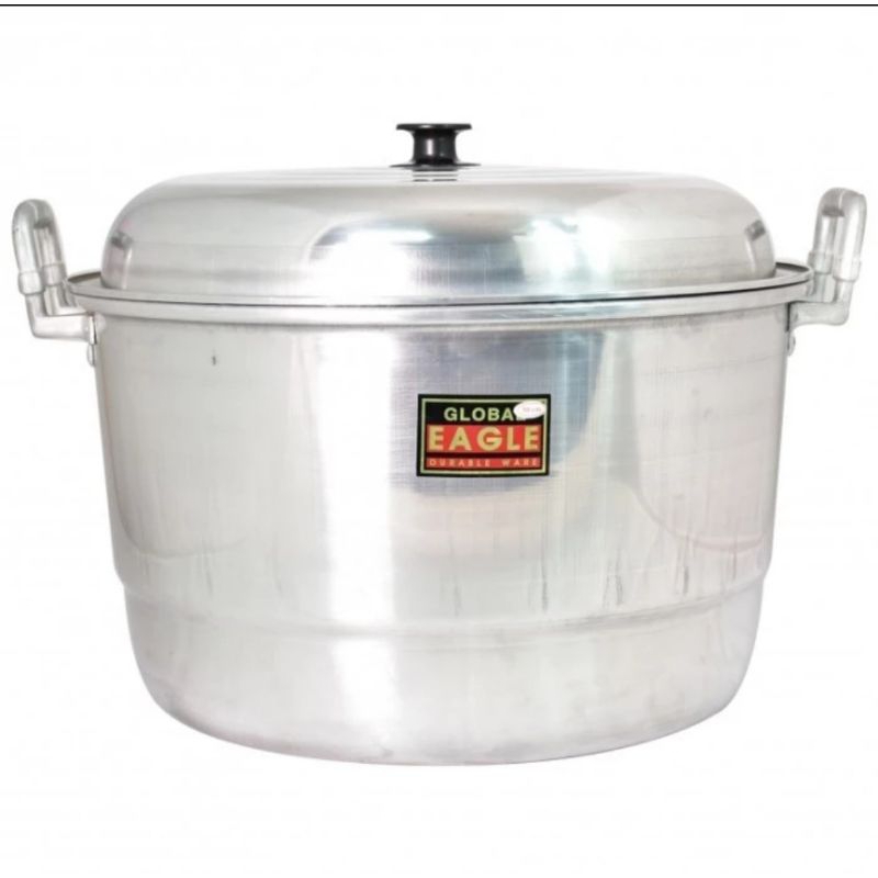 Langseng Jumbo 50 cm Global Eagle/ Kukusan/ Dandang alumunium Besar 50 cm Global Eagle ( Gojek only 