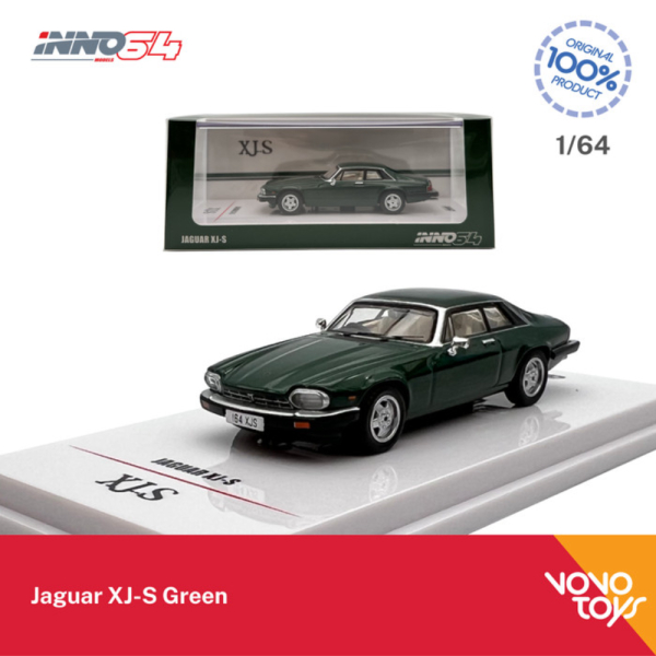 Unik Inno 1/64 Jaguar XJ-S Green Inno64 Berkualitas