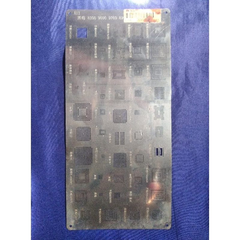 papan cetak kaki ic cpu kode a11 (bekas)