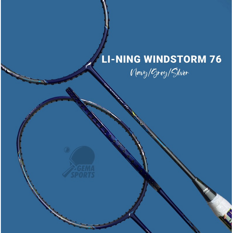 LINING WINDSTORM 76 RAKET BADMINTON ORIGINAL