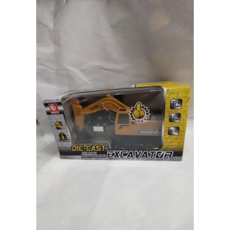 Metal Die Cast Mainan Rc truk/ Excavator power workbrench