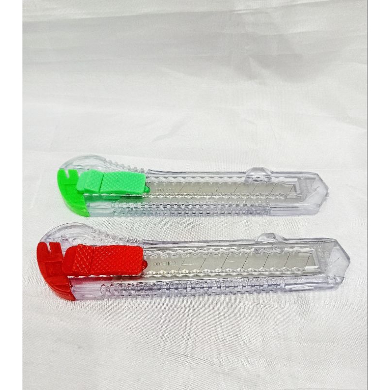 

Cutter Transparan/Cutter warna mix/Cutter