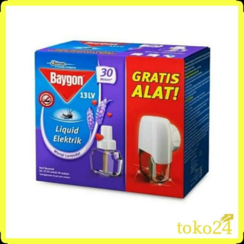 Baygon Liquid Elektrik Lavender dan Alat