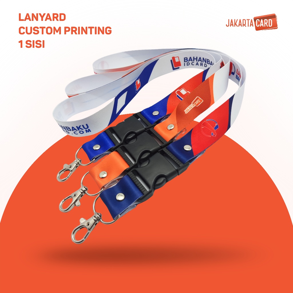 

Lanyard Custom Printing 1 Sisi A