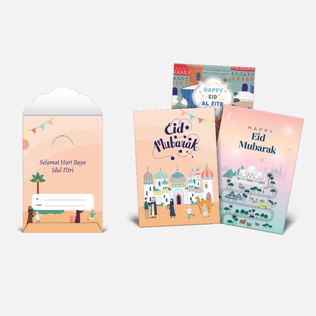 

bukuqu #EidMubarak Amplop S - Edisi Lebaran - Uk 5,5x8 cm [1 Pack Isi 6 Pcs] idul fitri, angpau