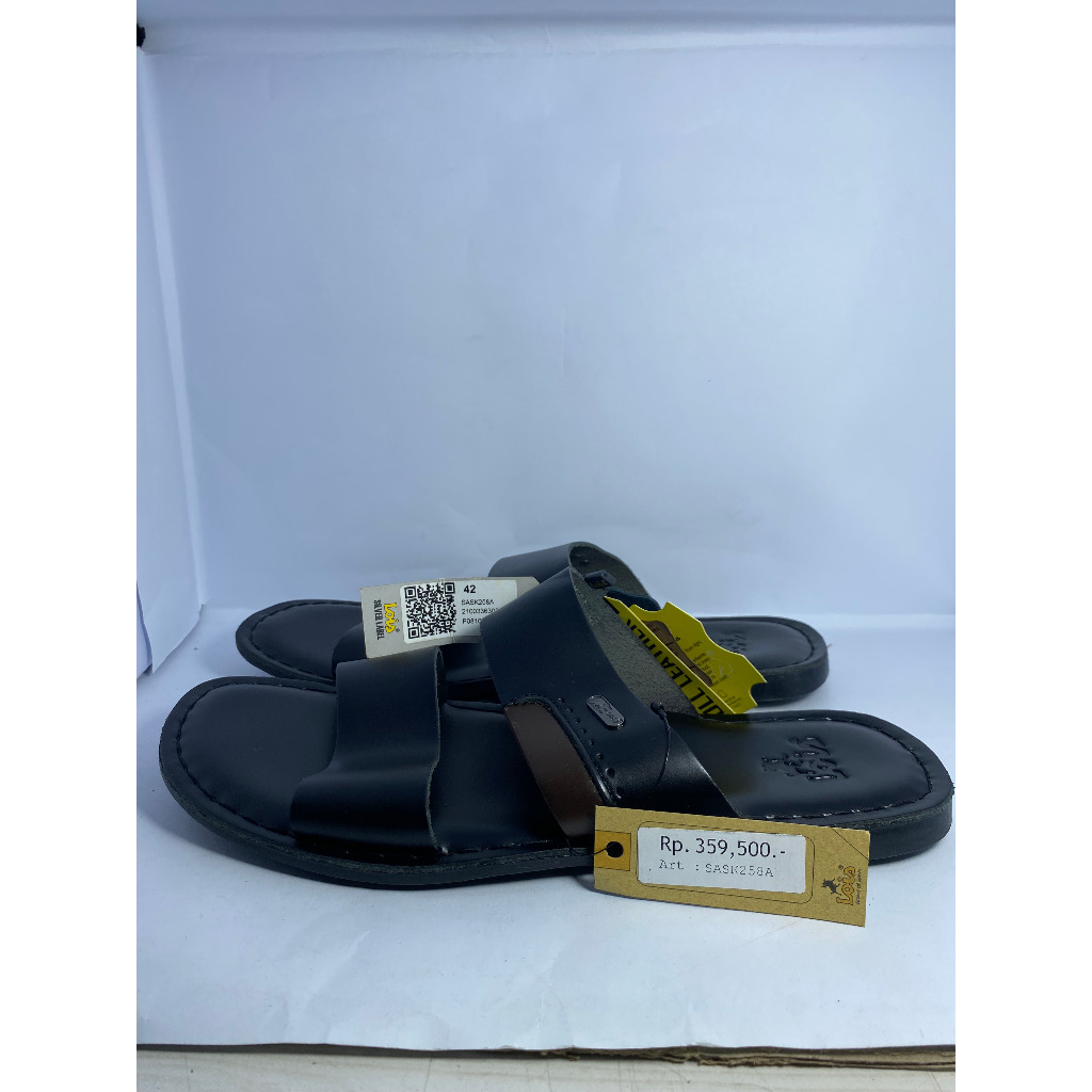 Sandal Lois Sandal Pria Sandal Kulit Sandal Jepit Slop Original Lois SASK258A