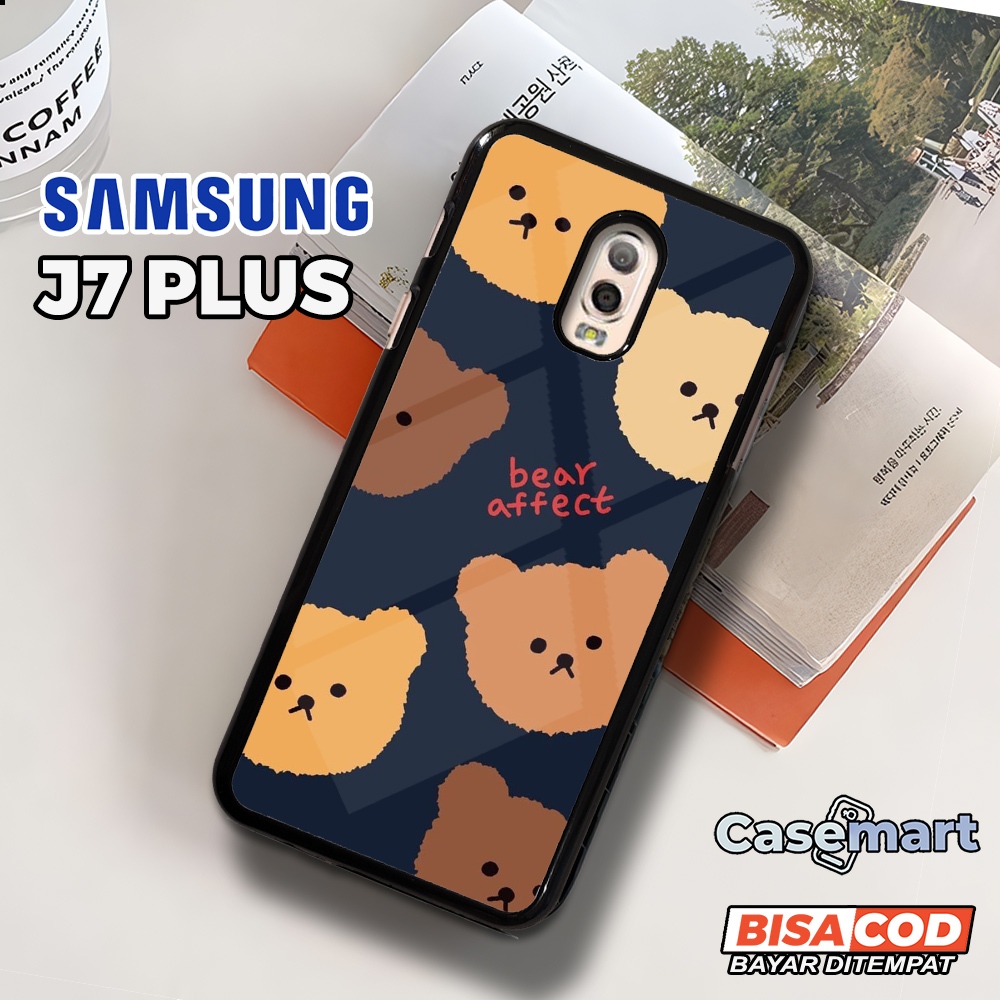 Case SAMSUNG J7 PLUS Casing SAMSUNG J7 PLUS Casemart [TDBR] Case Glossy Case Aesthetic Custom Case A