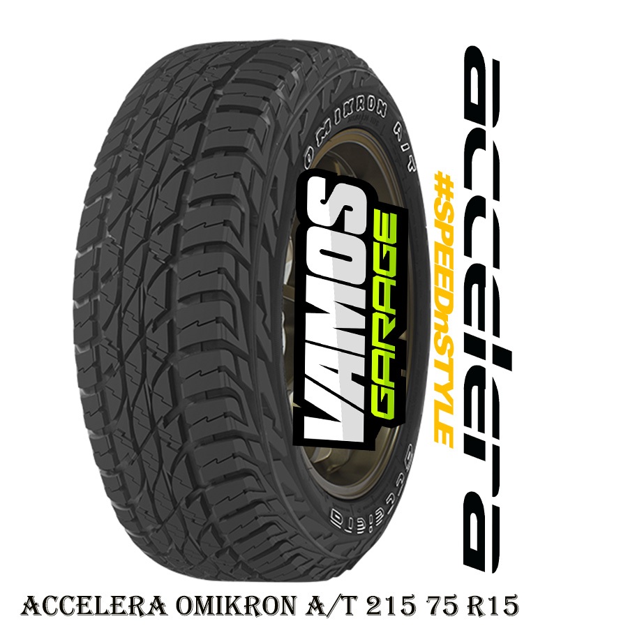 ACCELERA OMIKRON AT 215 75 R15 Ban Mobil Semi Offroad Tire Tubles