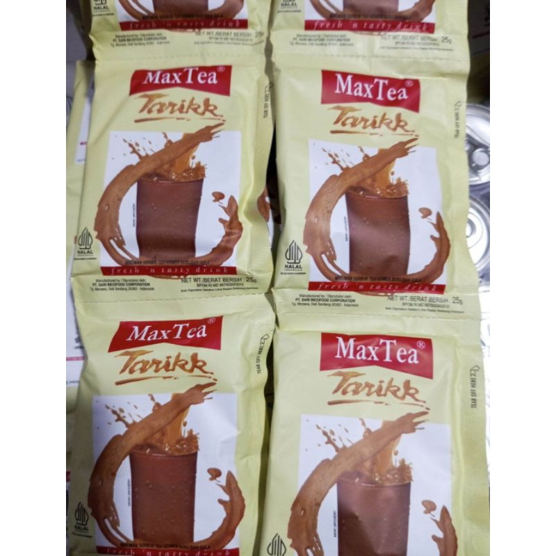 

Max Tea Teh Tarik Murah isi 10 saset