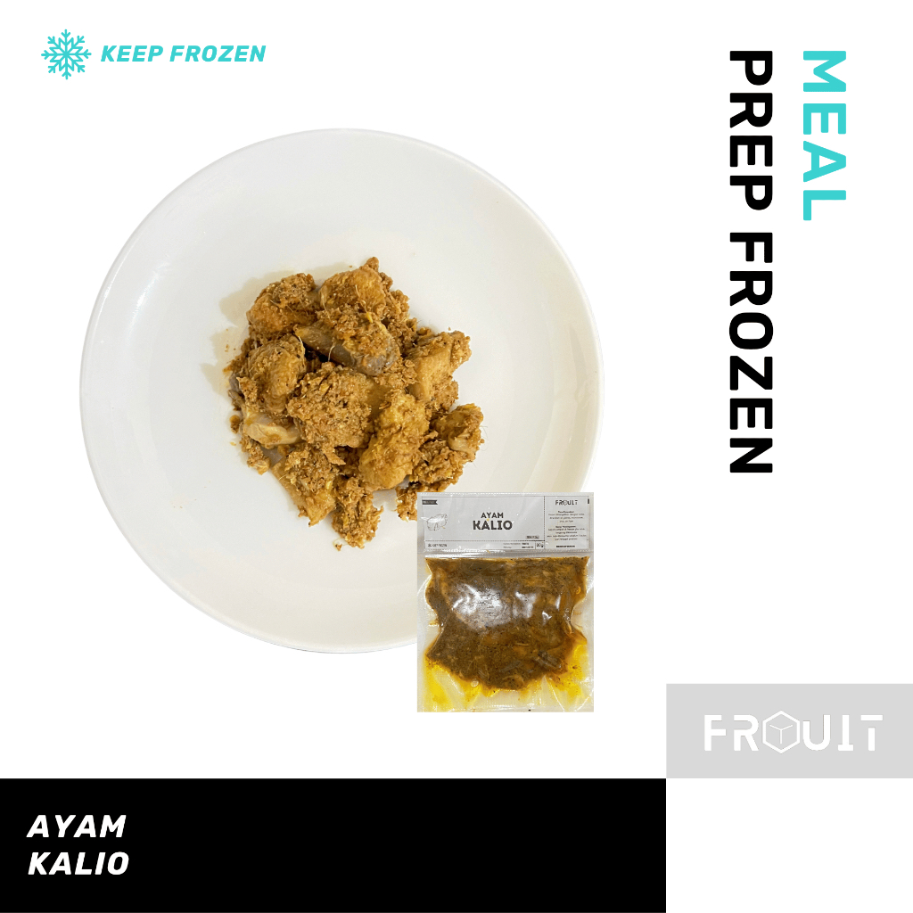 

Ayam Kalio - Lauk Satu Porsi | Lauk Frozen | Frozen Food | Frouit