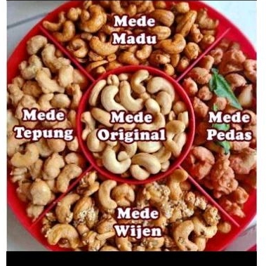 

kacang mede sekat 5 rasa