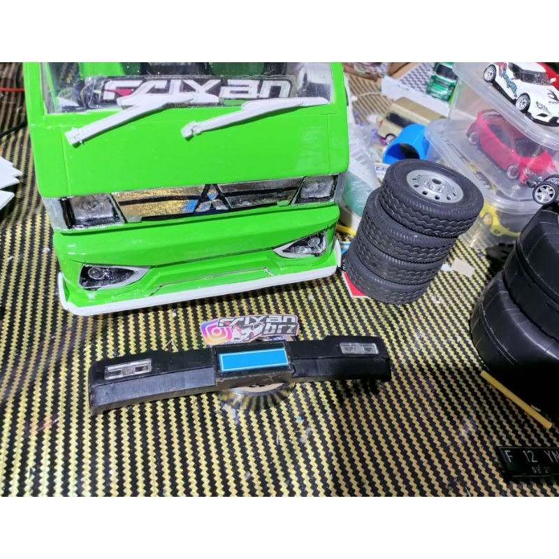 Bumper depan ori wpl d12 Suzuki Carry