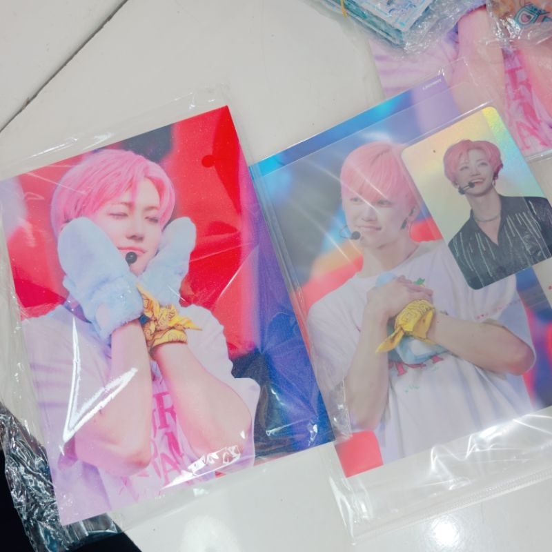 nct jaemin bar photocard photo frame