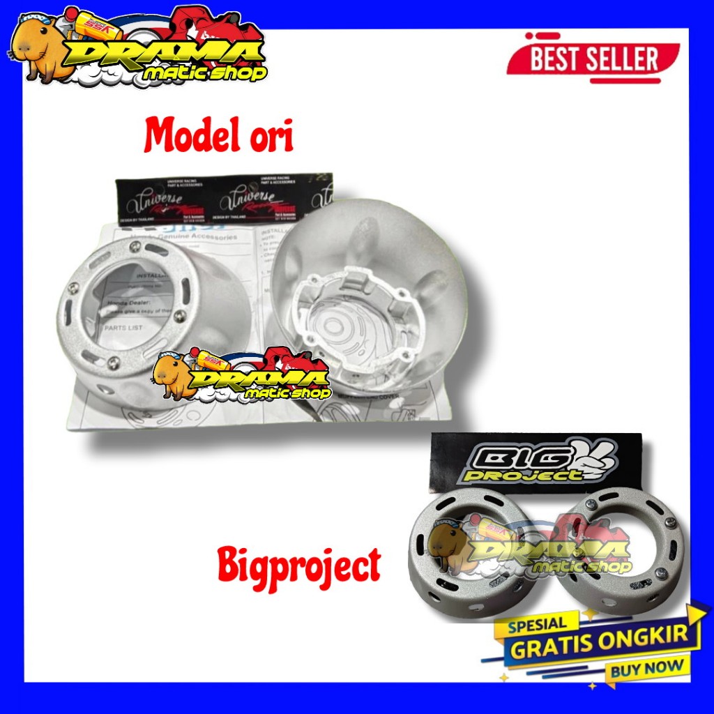 End muffler moncong knalpot cms end cup vario / muffler moncong knalpot cms