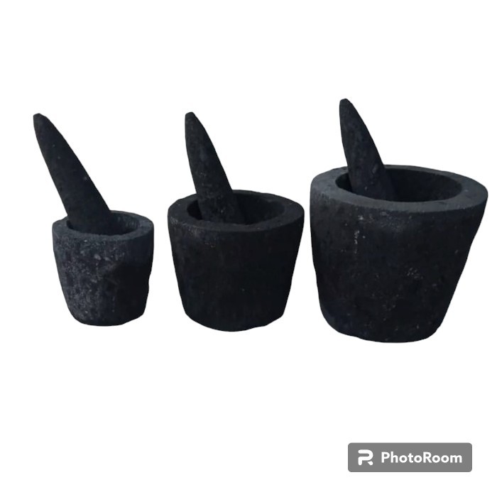 peralatan masak lesung ulekan lesung bahan batu asli