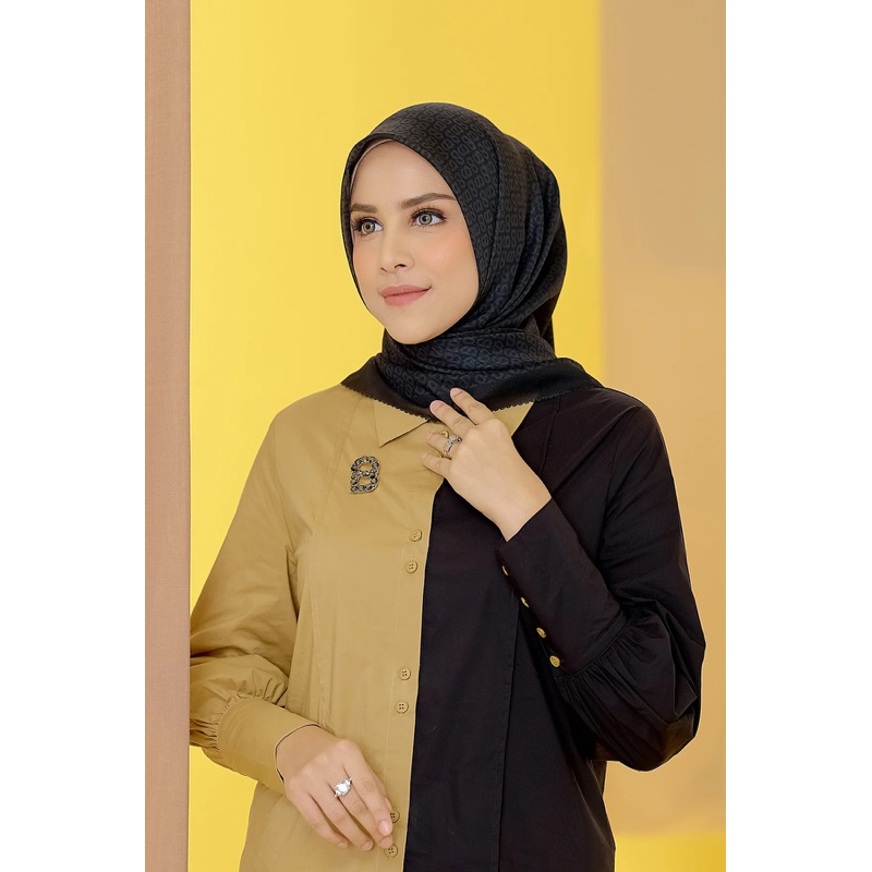 Buttonscarves THE TAPIS SQUARE SERIES | HIJAB VOAL SEGIEMPAT | JILBAB MOTIF PRINTING SEGI EMPAT