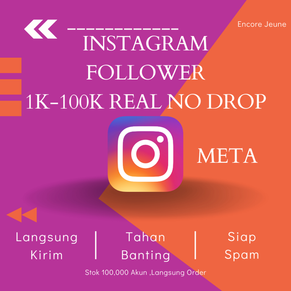Akun Instagram / ig/ Pengikut / Follower 5k10K 20k 30k 40k 50k 70k 80k 90k 100k