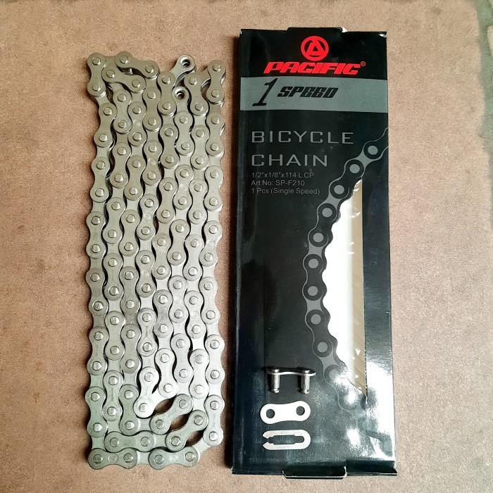 RANTAI SEPEDA PASIFIC 1 SPEED || RANTAI SEPEDA BMX PASIFIC