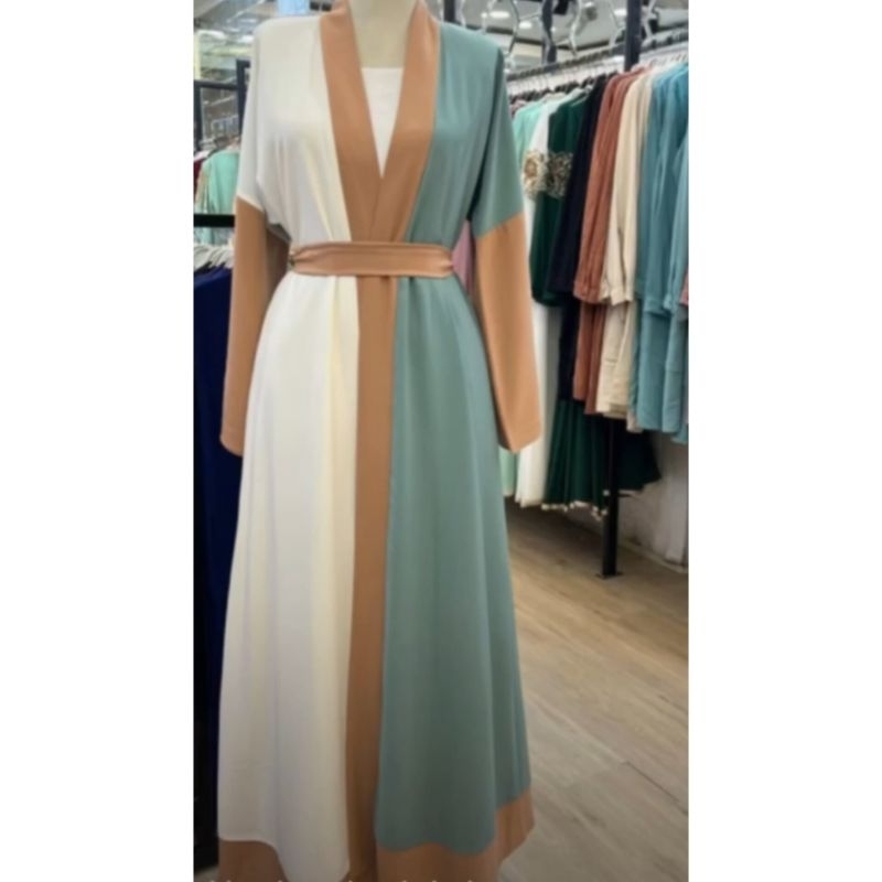 ABAYA KOMBINASI BY KHADIJAH COLLECTION