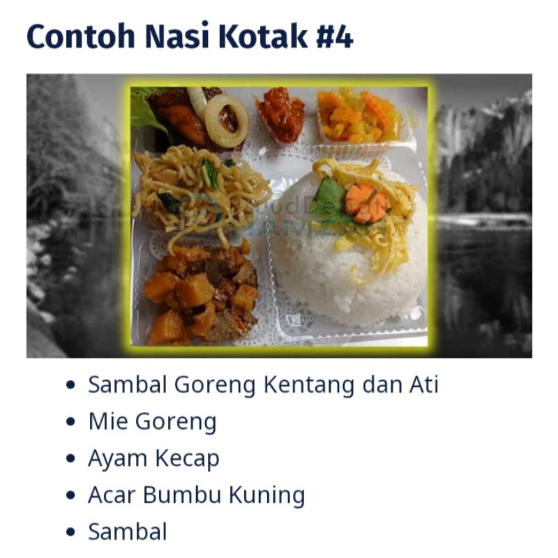 

paket nasi 4