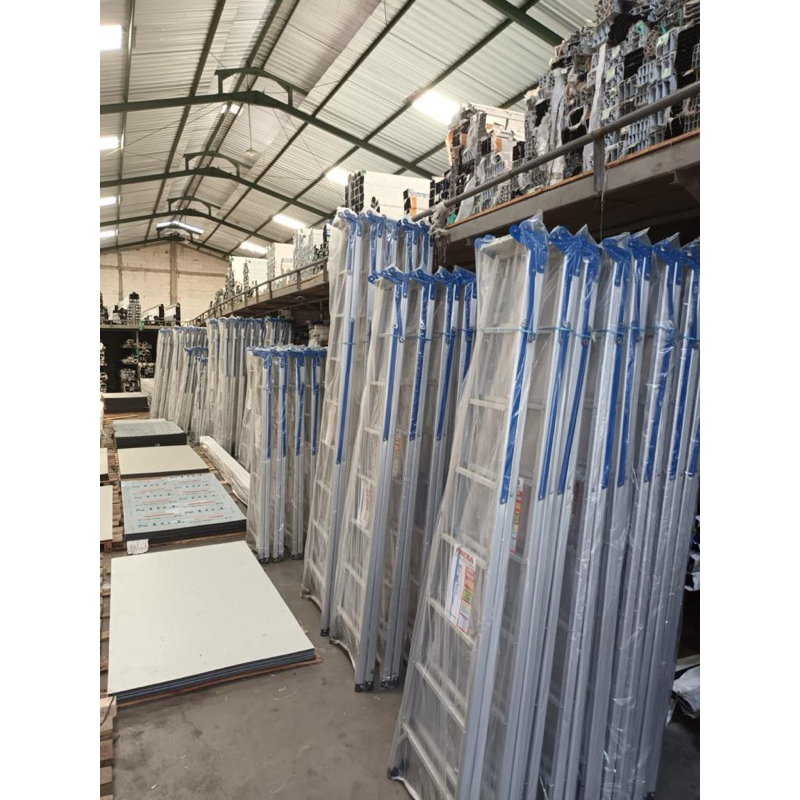 Tangga BI Lipat Aluminium Merk AJ AWET BERKUALITAS