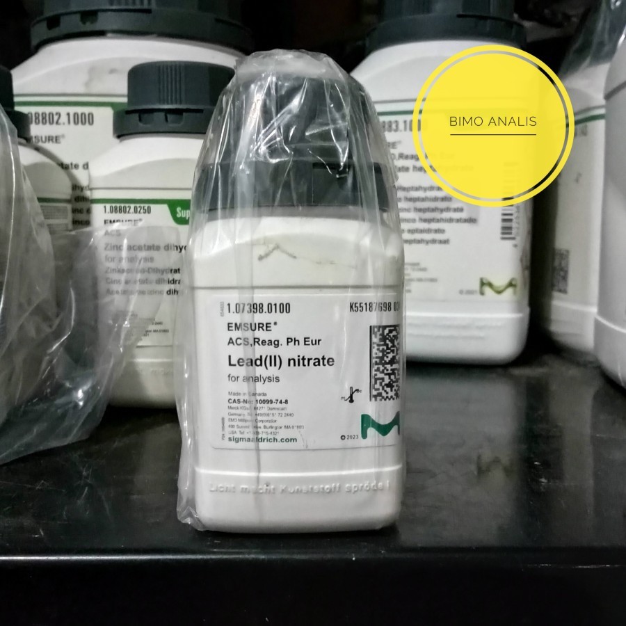 LEAD (II) NITRATE 100gr | TIMBAL NITRAT ANALIS | PB(NO3)2 Merck 107398