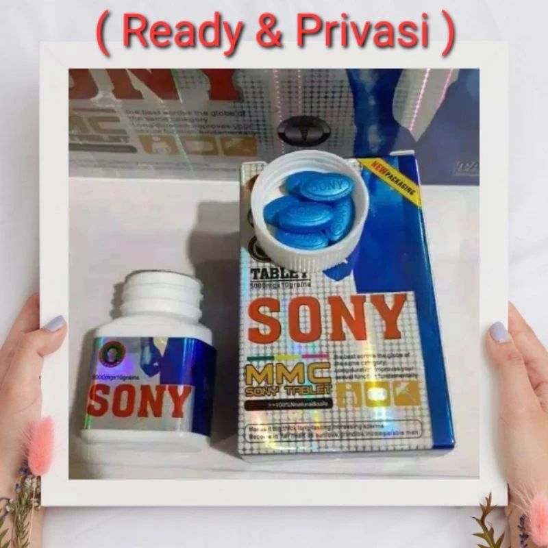 SONY MMC ORIGINAL OBAT PENAMBAH STAMINA PRIA KUAT TAHAN LAMA AMPUH