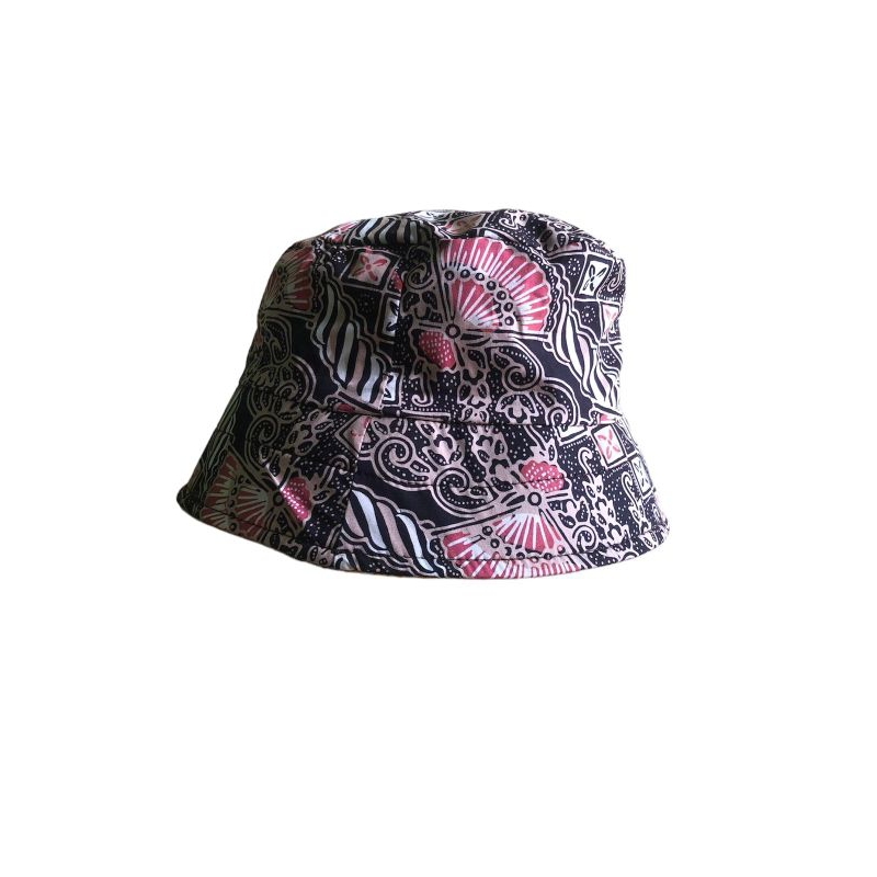 Topi bucket batik