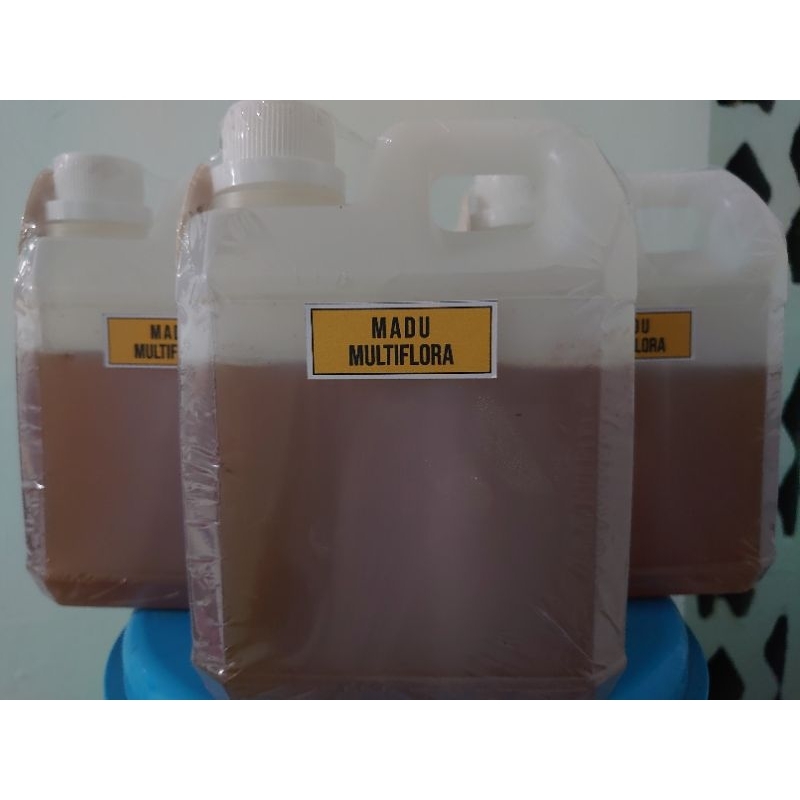 

Madu Multiflora Super 1kg RAW Honey 100% Madu Murni